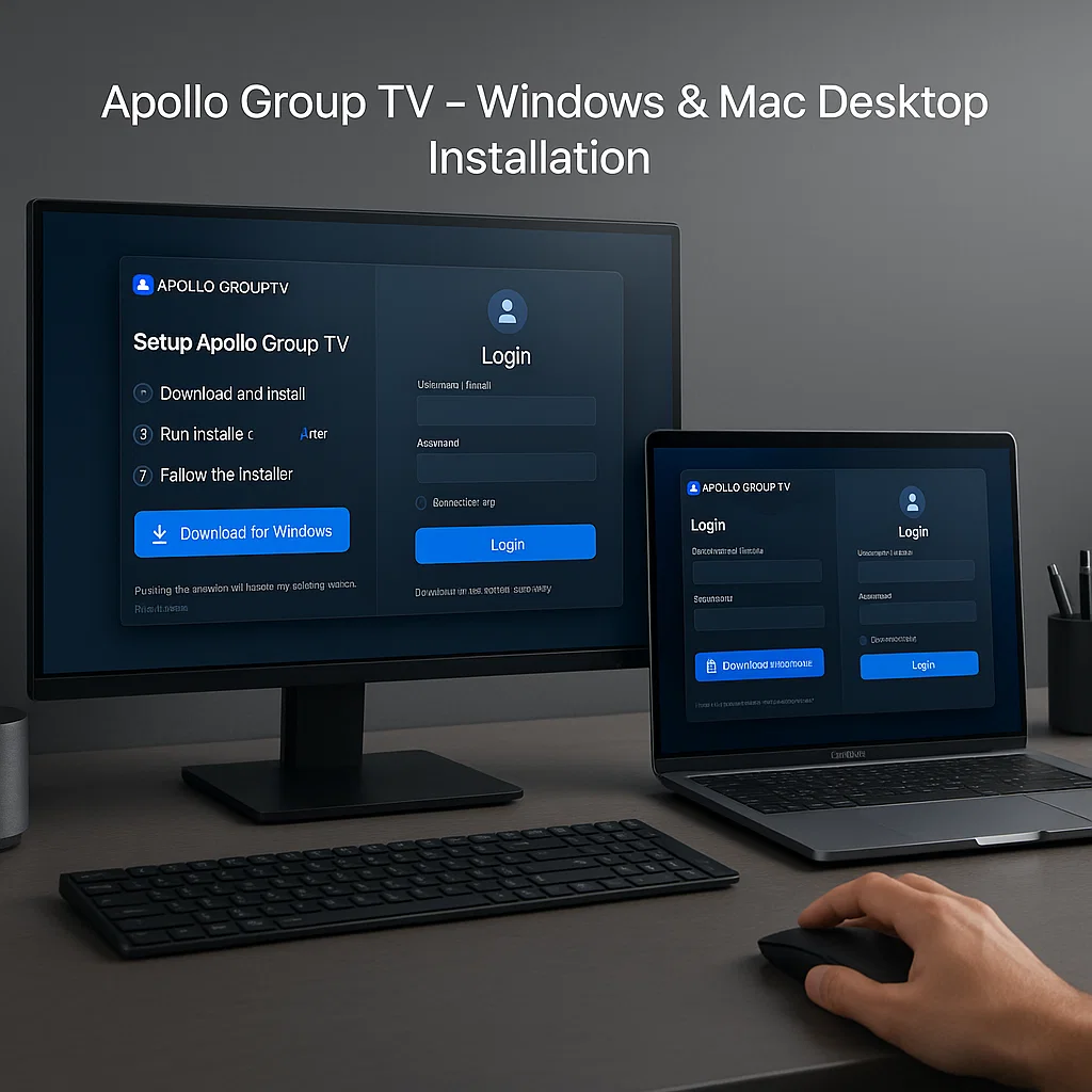 Apollo Group TV Windows & Mac Desktop Installation