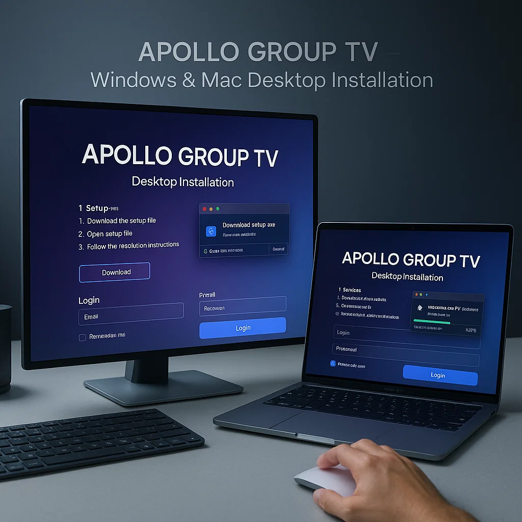 Apollo Group TV Windows & Mac Desktop Installation